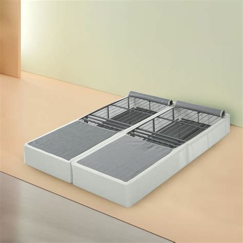 metal collapsible box spring|queen size folding box spring.